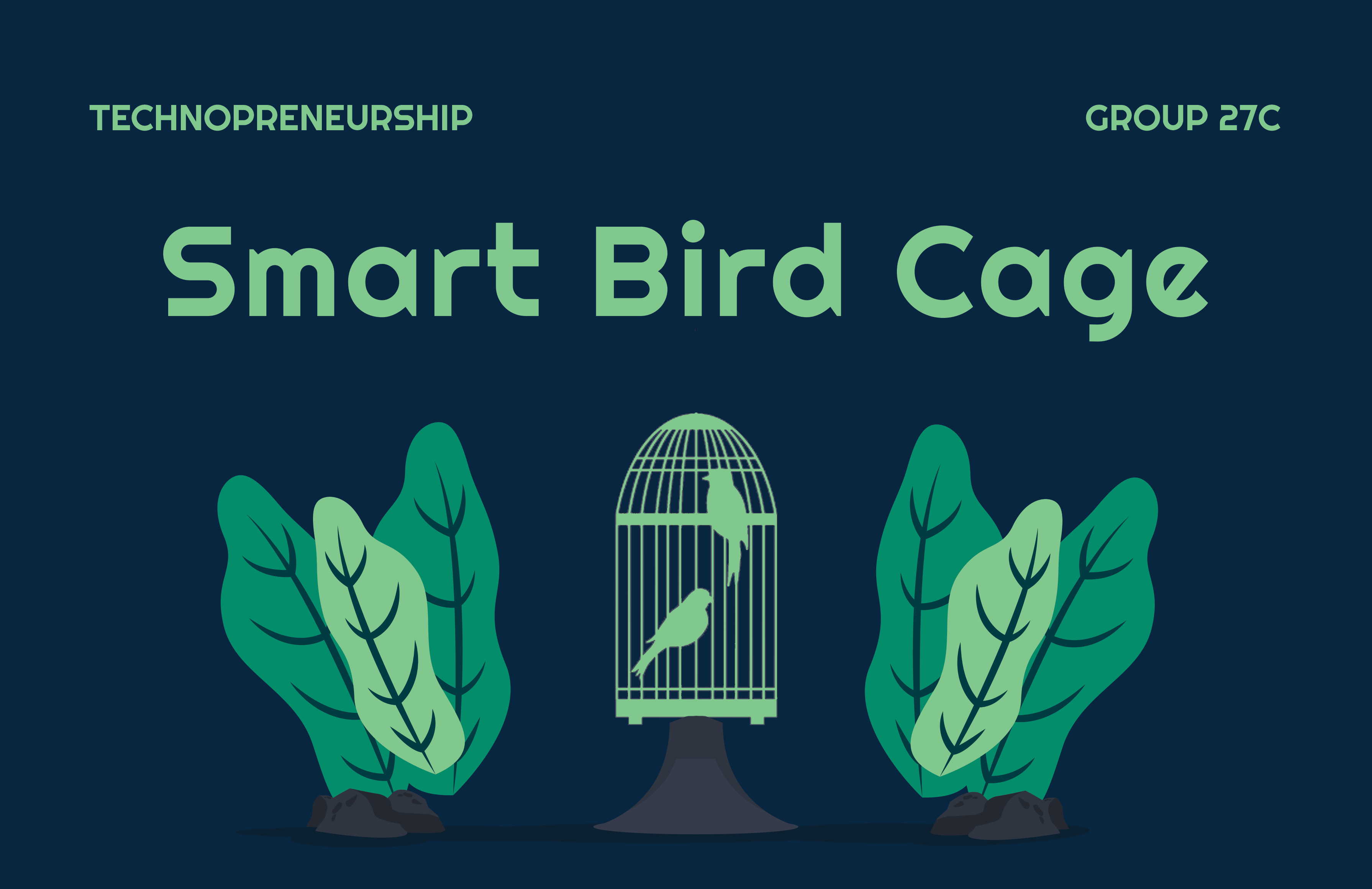 Techno smart bird cage